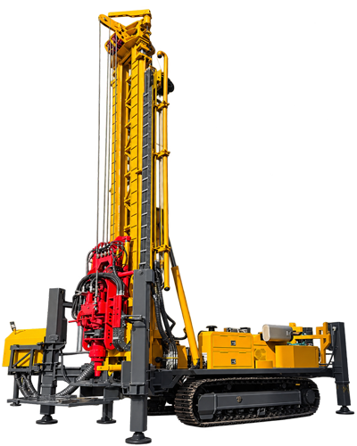 Máy khoan giếng nước dạng bánh xích