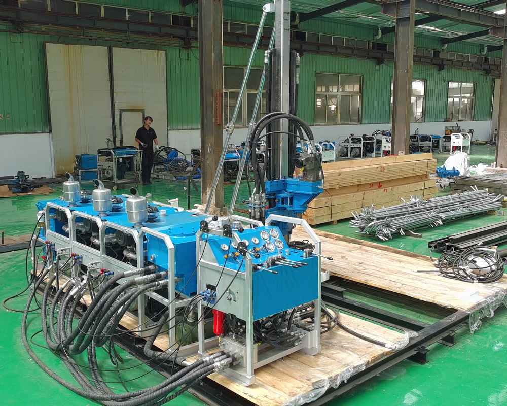 CR1000P Tổng thể máy khoan lõi đá di động