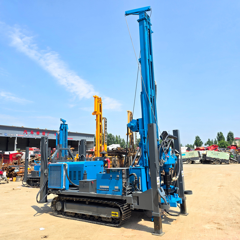 WR500RCE Khung gầm bánh xích và kết cấu tháp của máy khoan