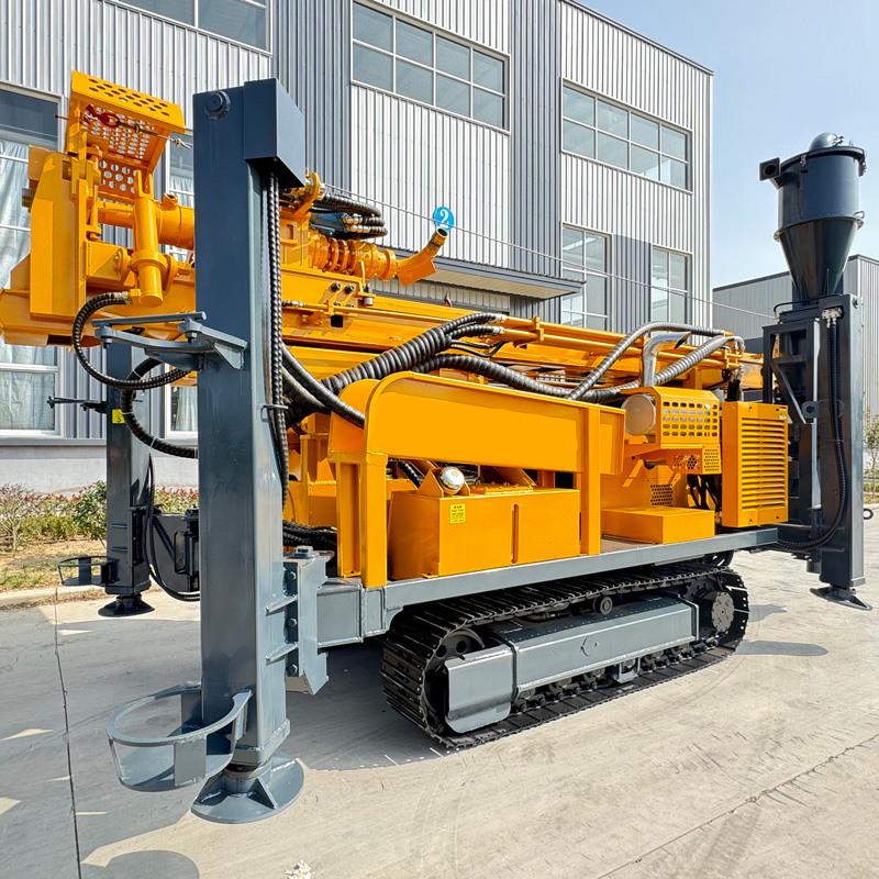 WR600RC-CS3 Cảnh thi công khu mỏ của máy khoan RC 600 m