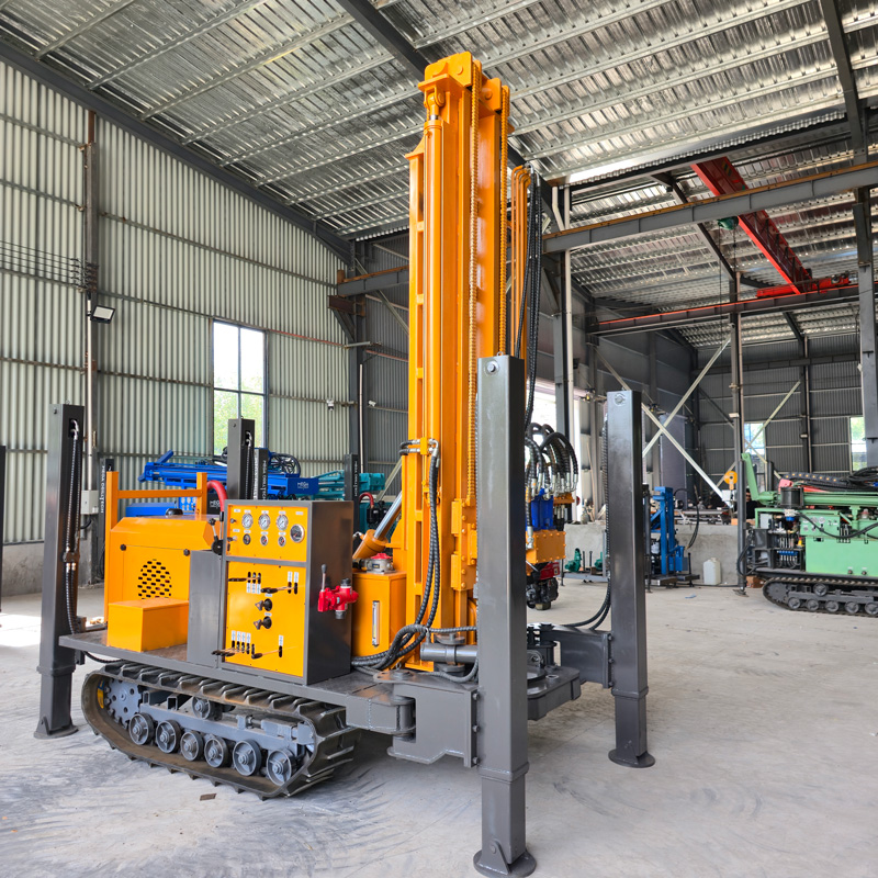 Hệ thống khoan của máy khoan giếng nước thủy lực toàn phần WR260