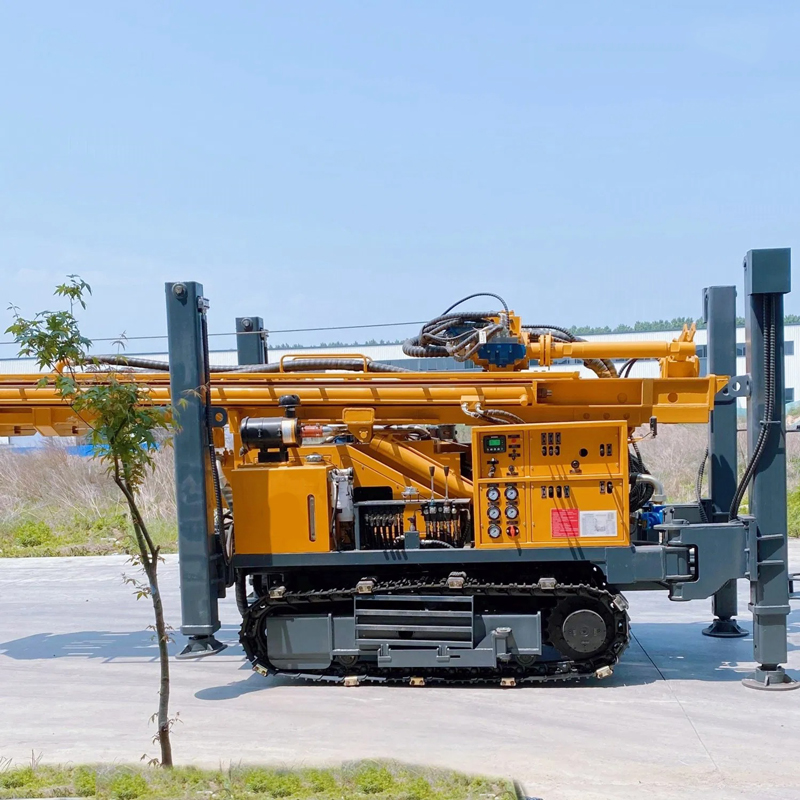 WR400QS Ứng dụng thi công máy khoan giếng nước lỗ khoan trung bình đến sâu
