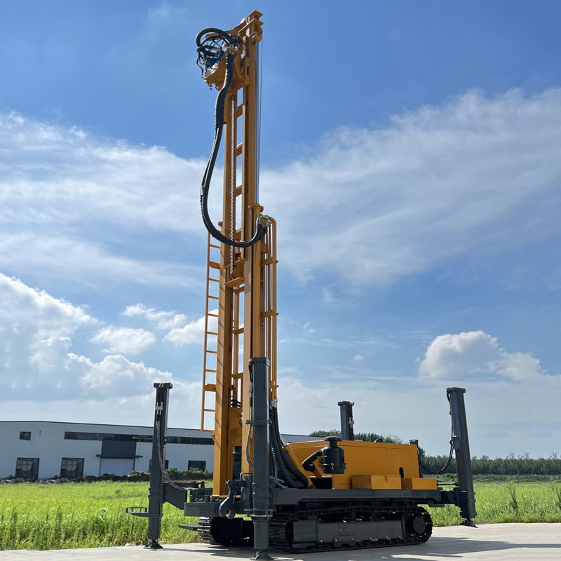 WR450SE Trưng bày toàn máy khoan giếng bánh xích