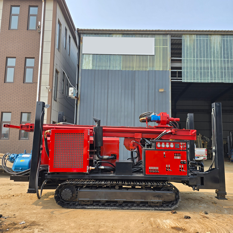 WR500SE Kết cấu khung gầm bánh xích và chân chống cao