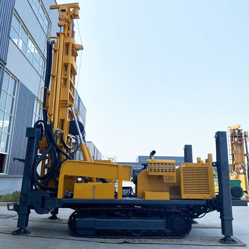 Cấu hình tháp ống lồng và cần khoan máy khoan giếng nước WR600S