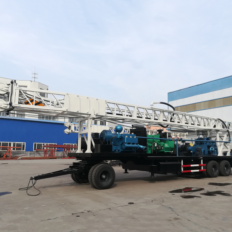 WRTR1000 Trưng bày tổng thể giàn khoan nước loại kéo theo bàn xoay