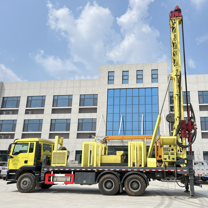 Hình ảnh kết cấu máy khoan giếng nước sâu 1200 m WRT1200