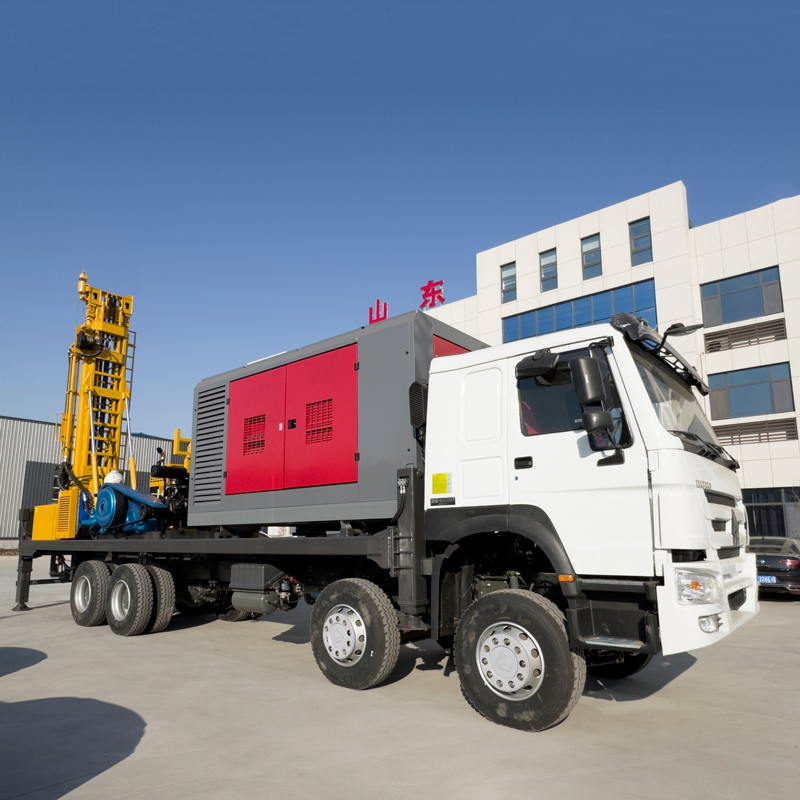 WRT600 Phương pháp khoan DTH đá cứng và khoan quay dung dịch