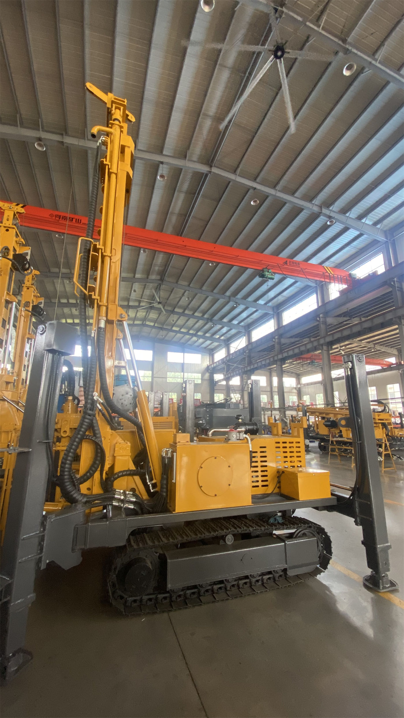 Các hạng mục chuẩn bị hiện trường trước khi đưa WR500RCE vào dự án giếng nước sâu đá cứng