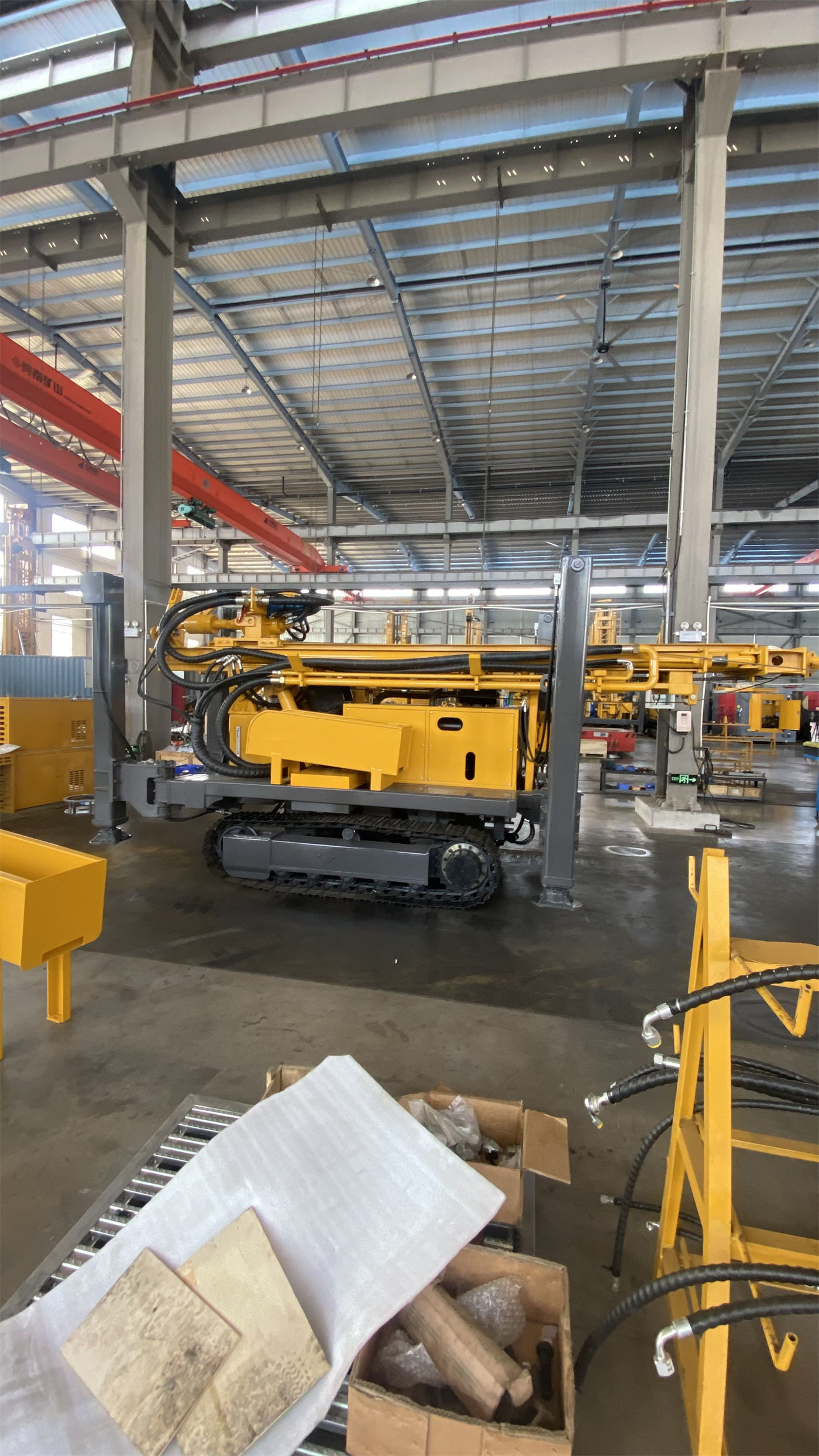 Các điều kiện tiên quyết cho máy khoan bánh xích trong khu vực khai thác mỏ