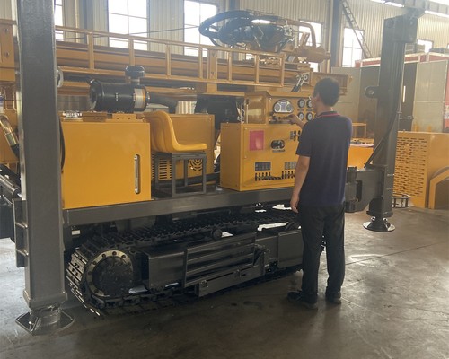 Mua máy khoan giếng nước tháp ống lồng WR500S 500m: Cách kiểm tra mô-men xoắn 11000/5500 N·m và lực 